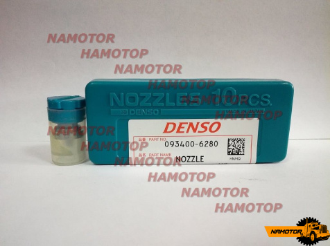 Распылитель NP-DN0PD628, 093400-6280, (093400-6330 incl. gasket) 23620-19105  1HZ  DENSO